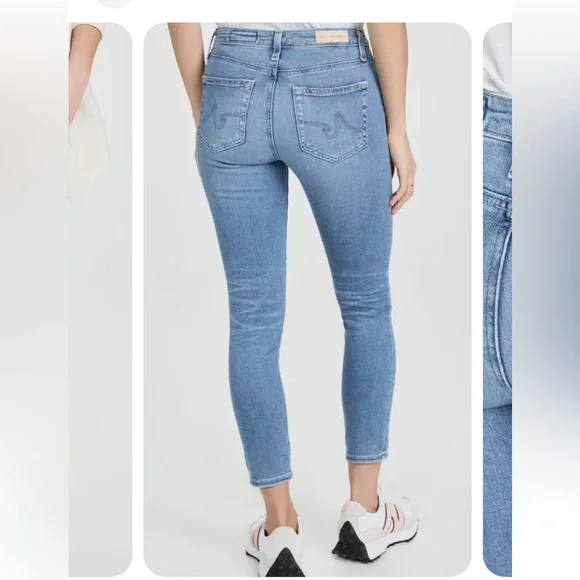 AG Jeans Denim 29 Prima crop - Picture 2 of 10